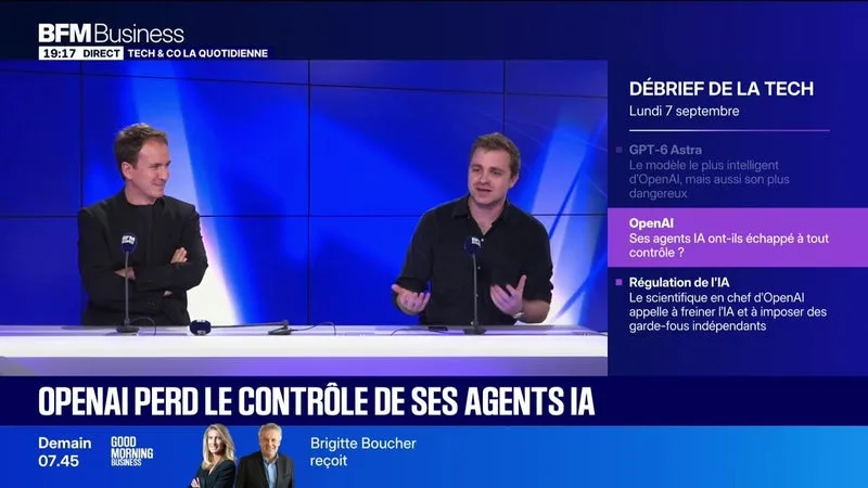 LE DÉBRIEF DE LA TECH – LUNDI 7 SEPTEMBRE