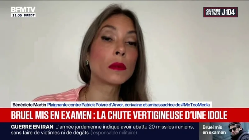 « PATRICK BRUEL EST UN DANGER POUR TOUTES LES FEMMES QU’IL EST AMENÉ À CROISER LE TEMPS DE L’ENQUÊTE », SOULIGNE BÉNÉDICTE MARTIN, AMBASSADRICE #METOOMEDIA