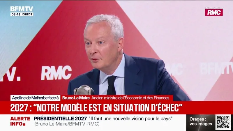 « JE NE SUIS PAS CANDIDAT »: BRUNO LE MAIRE FERME LA PORTE À LA PRÉSIDENTIELLE DE 2027