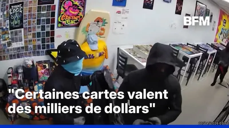 AUX ÉTATS-UNIS, DES VOLEURS DÉROBENT PLUS DE 40.000 DOLLARS DE CARTES POKÉMON