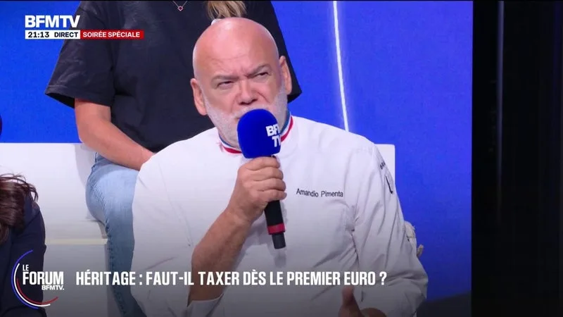 FORUM BFMTV – HÉRITAGE: « CET ARGENT NE DORT PAS, IL SERT ET RAPPORTE DE LA TVA », ESTIME AMANDIO, ARTISAN BOULANGER