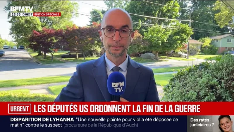 IRAN: LES DÉPUTÉS AMÉRICAINS ONT VOTÉ UN TEXTE ORDONNANT LA FIN DE LA GUERRE