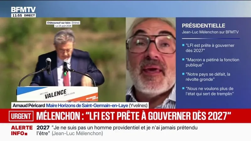 DISCOURS DE JEAN-LUC MÉLENCHON: « J’Y AI VU UNE TARTUFERIE », DÉCLARE ARNAUD PÉRICARD, MAIRE HORIZONS DE SAINT-GERMAIN-EN-LAYE