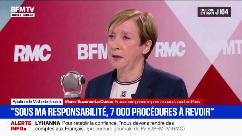 « MA GÉNÉRATION DE MAGISTRATS A ÉTÉ MARQUÉE AU FER ROUGE » PAR L’AFFAIRE D’OUTREAU, DÉCLARE MARIE-SUZANNE LE QUÉAU, PROCUREURE GÉNÉRALE PRÈS DE LA COUR D’APPEL DE PARIS