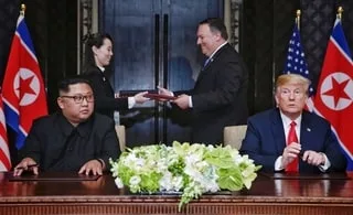 DONALD TRUMP AFFIRME QU’IL VA RENCONTRER LE LEADER NORD CORÉEN KIM JONG UN CETTE ANNÉE
