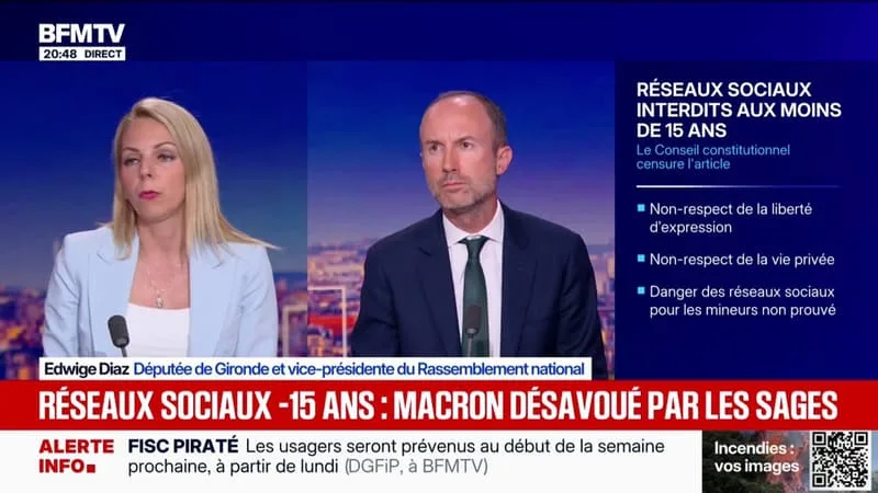 « AU RASSEMBLEMENT NATIONAL, NOUS DÉPLORONS RÉGULIÈREMENT LES DÉCISIONS DU CONSEIL CONSTITUTIONNEL QUI VIENNENT EMPÊCHER LE LÉGISLATEUR DE FAIRE SON TRAVAIL », AFFIRME EDWIGE DIAZ, VICE-PRÉSIDENTE DU RASSEMBLEMENT NATIONAL