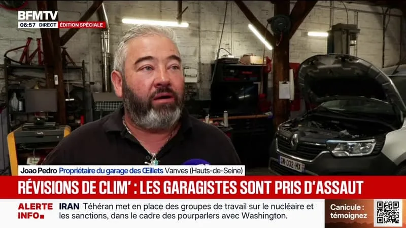 CANICULE: LES GARAGISTES PRIS D’ASSAUT POUR LA RÉVISION DES CLIMATISATIONS