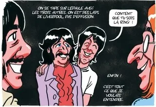 BANDE DESSINÉE. HERVÉ BOURHIS : « QUAND RINGO STARR REJOINT LES BEATLES, C’EST LE TOURNANT DE SA VIE »