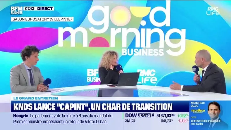 DIRECT VIDEO – JEAN-PAUL ALARY, DIRECTEUR GÉNÉRAL DE KNDS