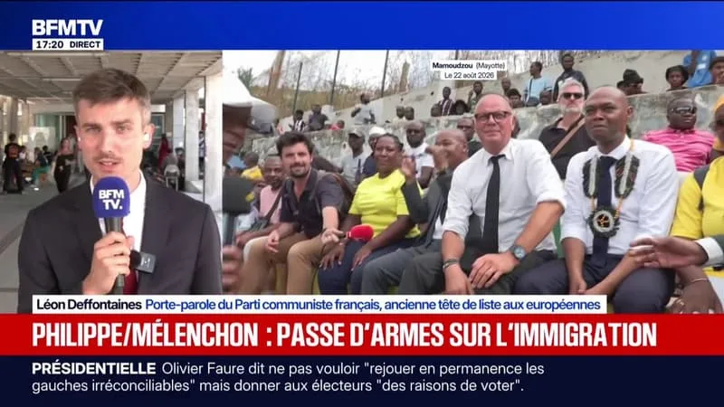 ÉDOUARD PHILIPPE À MAYOTTE SUR LE SUJET DE L’IMMIGRATION: « JE L’INVITE À REVENIR À LA RAISON », LANCE LÉON DEFFONTAINES (PARTI COMMUNISTE FRANÇAIS)
