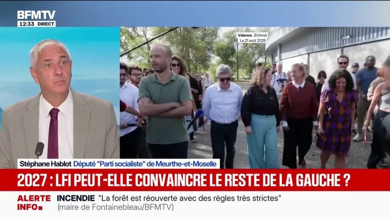 PRÉSIDENTIELLE 2027: « LES FRANÇAIS NOUS ONT DEMANDÉ DE TRAVAILLER ENSEMBLE », DÉCLARE STÉPHANE HABLOT, DÉPUTÉ « PARTI SOCIALISTE »