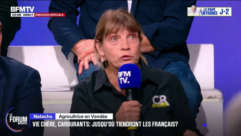 FORUM BFMTV – VIE CHÈRE: « IL FAUT ARRÊTER DE NOUS SAIGNER », ASSURE NATACHA, AGRICULTRICE, ÉLEVEUSE DE BOVINS EN VENDÉE