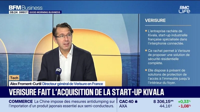 VERISURE FAIT L’ACQUISITION DE LA START-UP KIVALA
