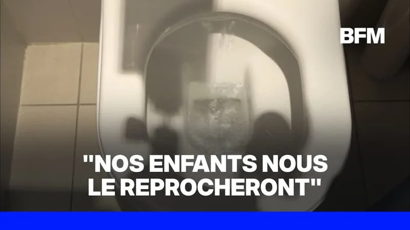À CHAQUE CHASSE D’EAU TIRÉE, NEUF LITRES D’EAU POTABLE DISPARAISSENT DANS LES CANALISATIONS