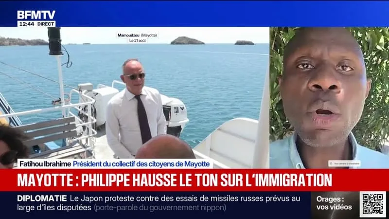 FATIHOU IBRAHIME, PRÉSIDENT DU COLLECTIF DES CITOYENS DE MAYOTTE: « NOUS SOUFFRONS RÉELLEMENT DE L’IMMIGRATION, NOUS SOUFFRONS DE NE PLUS POUVOIR NOUS SOIGNER, DE NE PLUS AVOIR D’EAU »