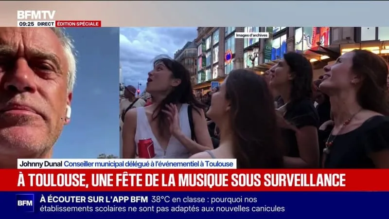 CANICULE: LA FÊTE DE LA MUSIQUE MAINTENUE À TOULOUSE, MAIS DES « MESURES DE PROTECTION MISES EN PLACE »