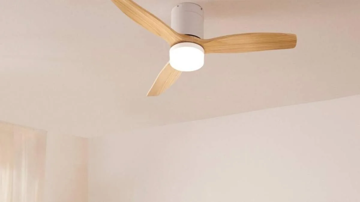 BESOIN DE FRAÎCHEUR EN SILENCE ? LE VENTILATEUR DE PLAFOND CREATE S’AFFICHE À PRIX DOUX