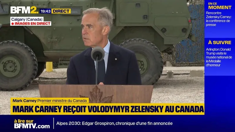 GUERRE EN UKRAINE: « IL NE FAUT JAMAIS FAIRE CONFIANCE À POUTINE », DÉCLARE MARK CARNEY