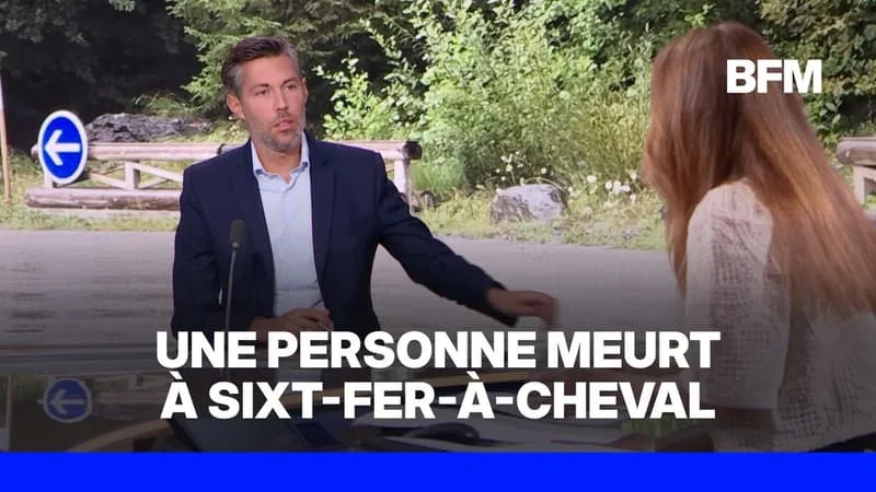 AU MOINS UNE PERSONNE MEURT EMPORTÉE PAR UNE COULÉE DE BOUE À SIXT-FER-À-CHEVAL