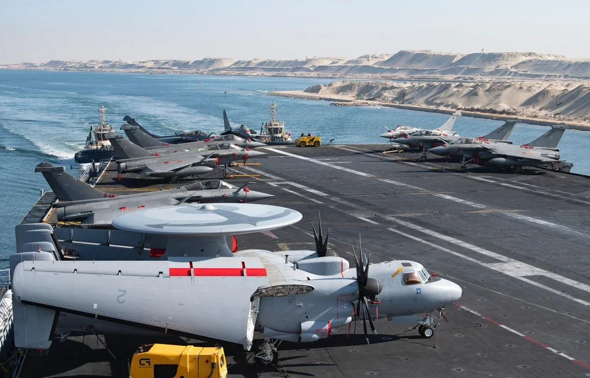 GUERRE AU MOYEN-ORIENT : LE PORTE-AVIONS CHARLES-DE-GAULLE RENTRE À TOULON, SON PORT D’ATTACHE