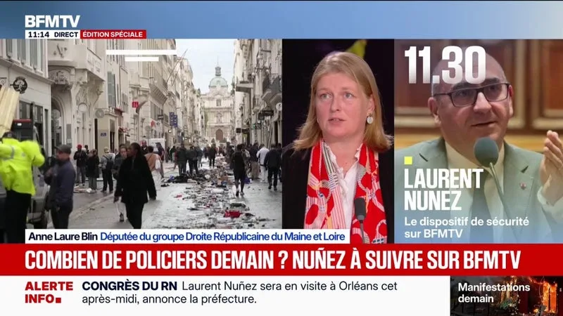 MAINTIEN DE L’ORDRE: « IL FAUT QU’ON OSE COUPER DANS LES DÉPENSES INUTILES POUR ASSURER LA SÉCURITÉ », AFFIRME ANNE-LAURE BLIN, DÉPUTÉE DU GROUPE DROITE RÉPUBLICAINE