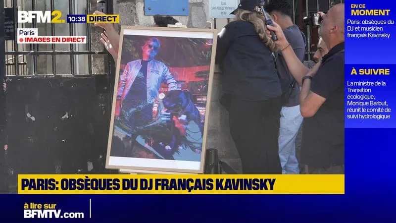 UN DERNIER ADIEU AU DJ KAVINSKY, À MONTMARTRE