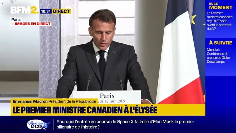 GUERRE AU MOYEN-ORIENT: EMMANUEL MACRON ESPÈRE UN ACCORD « TRÈS PROCHAINEMENT »