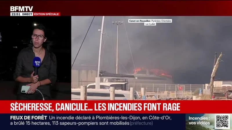 SÉCHERESSE, CANICULE… LES INCENDIES FONT RAGE – 02/07