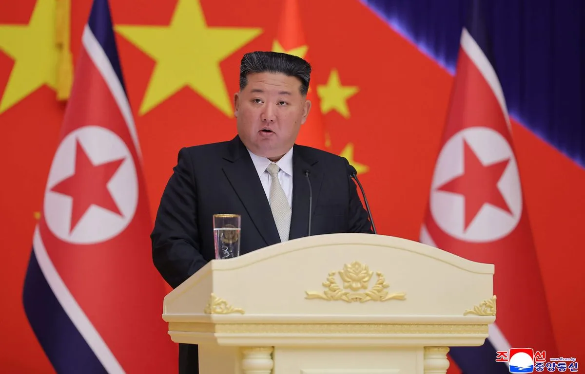CORÉE DU NORD : KIM JONG-UN ESTIME QUE LES ETATS-UNIS POUSSENT LA RÉGION « AU BORD DE LA GUERRE NUCLÉAIRE »