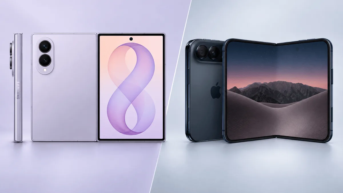 IPHONE DUO VS GALAXY Z FOLD 8 : L’ÉNORME DUEL DES PLIANTS PASSEPORT, POSTE PAR POSTE