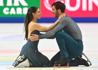 VIDEO. GRAND PRIX DE FRANCE DE PATINAGE : FOURNIER BEAUDRY ET CIZERON EN TÊTE APRÈS LA DANSE RYTHMIQUE