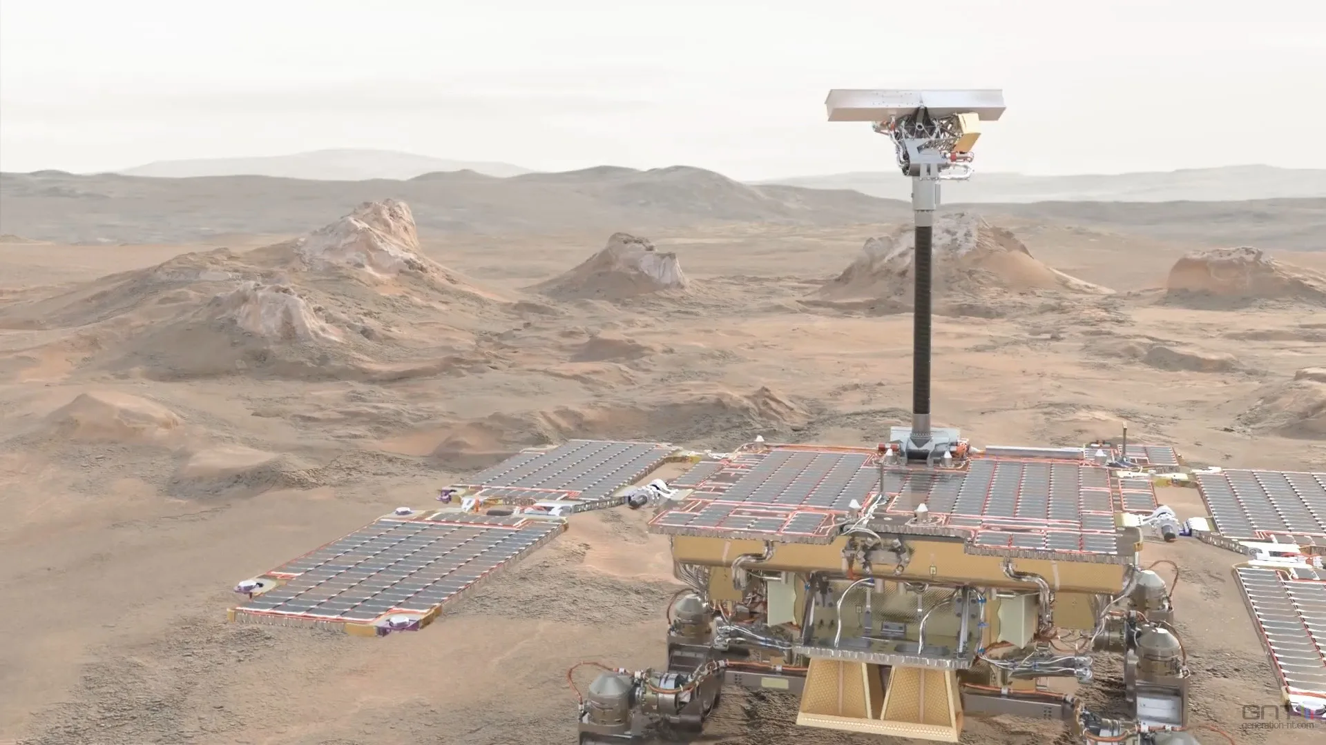 UN ANCIEN OCÉAN SUR MARS ? CE QUE LE ROVER EUROPÉEN ROSALIND FRANKLIN VA CHERCHER DANS LES ARGILES