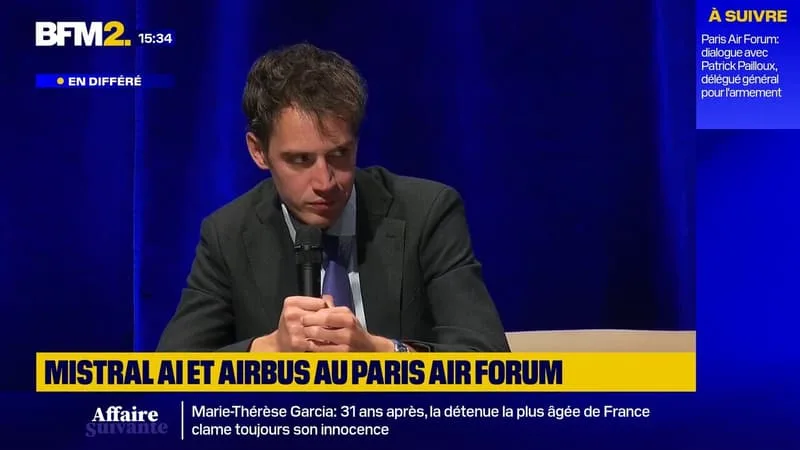 INTELLIGENCE ARTIFICIELLE: « C’EST UN SUJET DE SOUVERAINETÉ STRATÉGIQUE », ESTIME ARTHUR MENSCH, PATRON DE MISTRAL AI