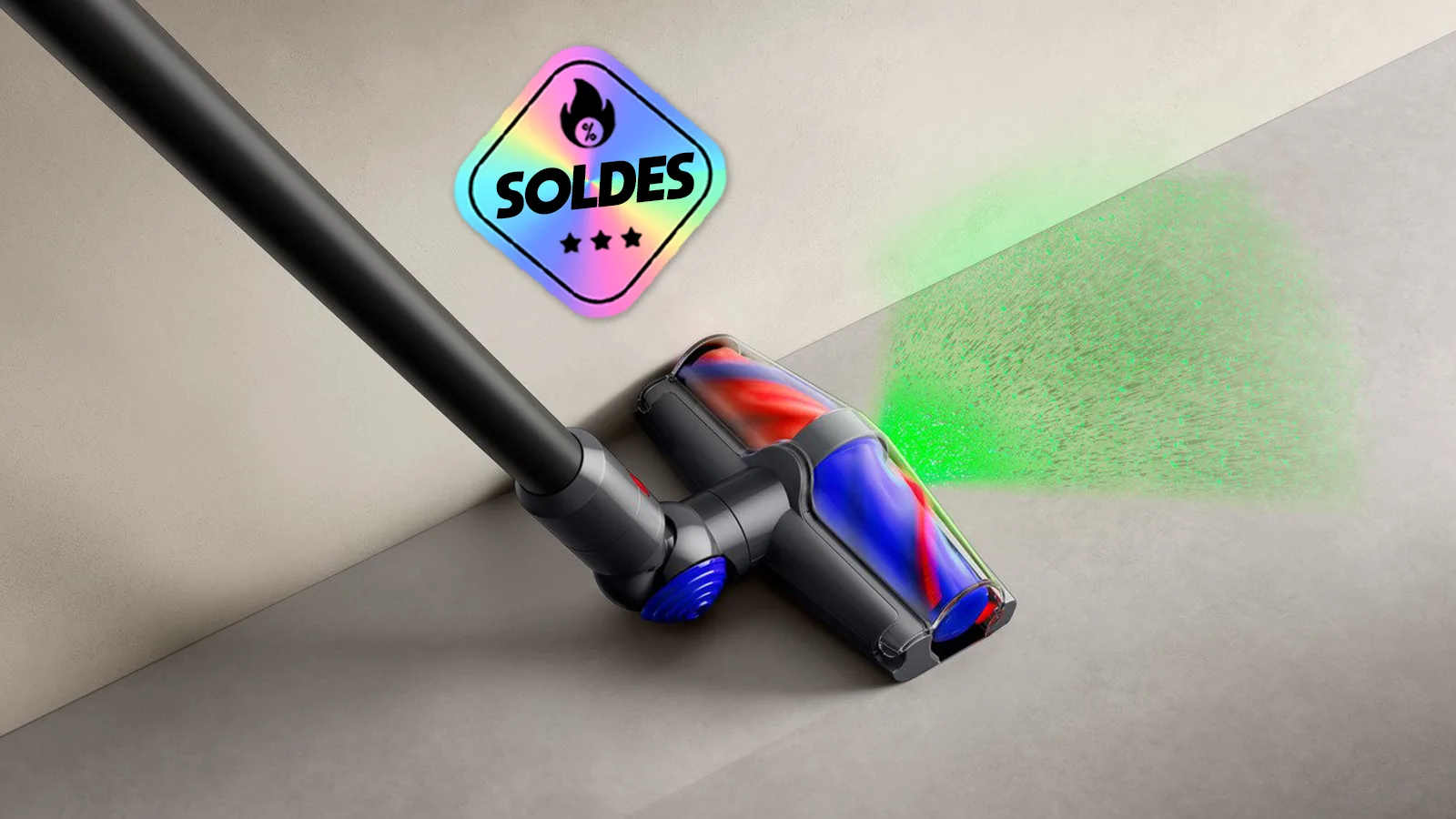 DERNIÈRE LIGNE DROITE POUR LES SOLDES, BOULANGER BRADE LE DYSON V10 KONICAL