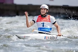 MONDIAUX DE CANOË-KAYAK. L’ÉQUIPE DE FRANCE EN ARGENT EN CANOË SLALOM