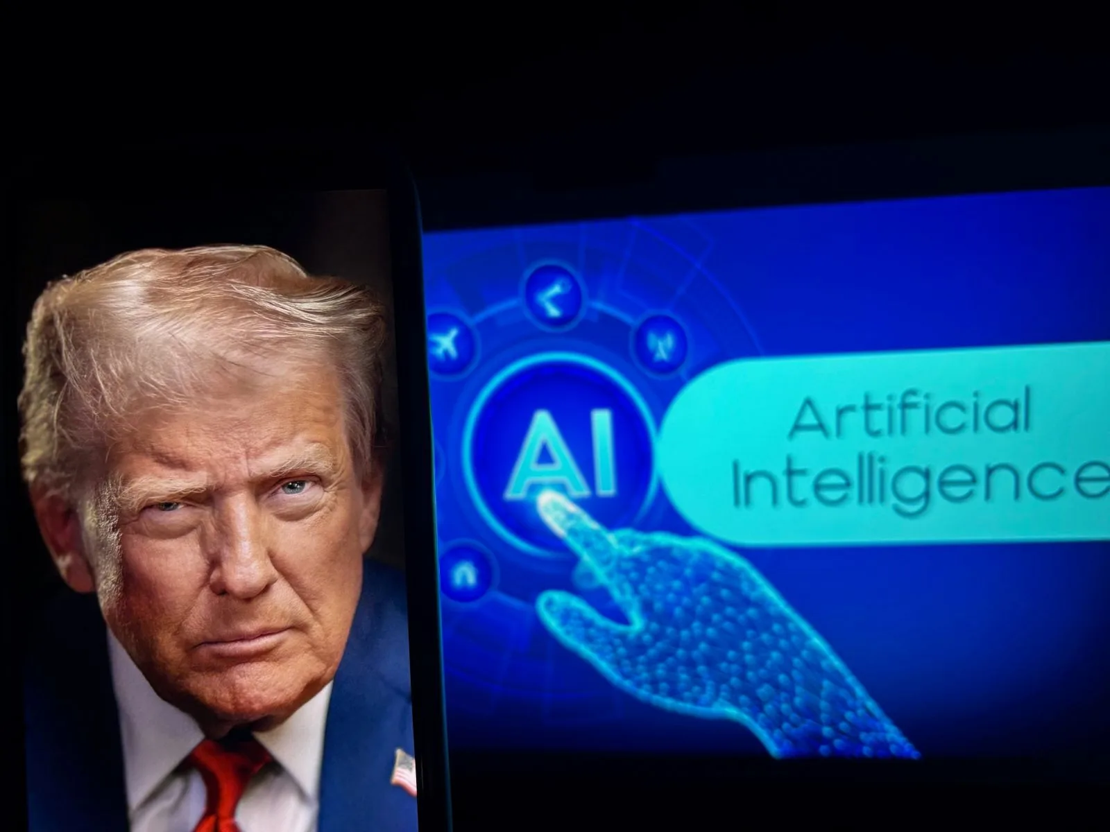 « UN CANULAR »… TRUMP BALAIE LE RISQUE D’EXTINCTION PAR L’IA COMME LE RÉCHAUFFEMENT CLIMATIQUE