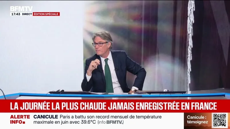 CANICULE: AVEC 29,97°C DE MOYENNE, LA FRANCE CONNAÎT UNE JOURNÉE HISTORIQUE