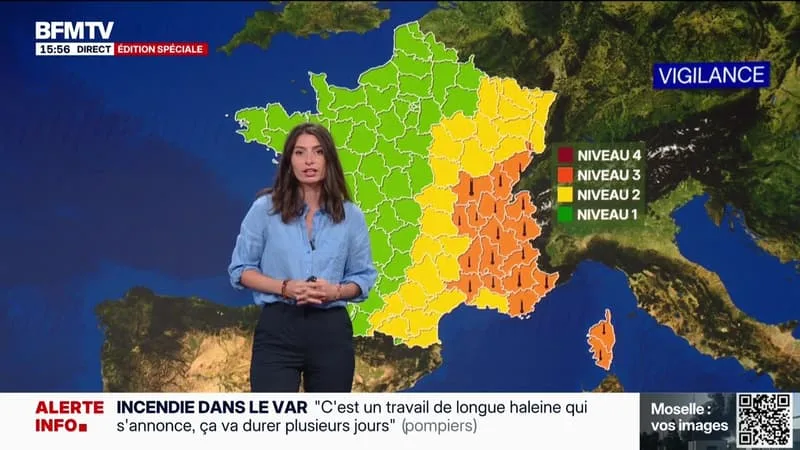 LA MÉTÉO POUR CE LUNDI 3 AOÛT 2026