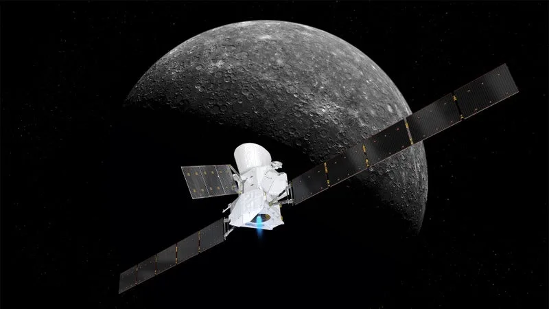 APRÈS HUIT ANS DE VOYAGE, LA MISSION SPATIALE EUROPÉO-JAPONAISE « BEPICOLOMBO » AMORCE UNE ARRIVÉE À HAUT RISQUE VERS MERCURE POUR PERCER SES GRANDS MYSTÈRES