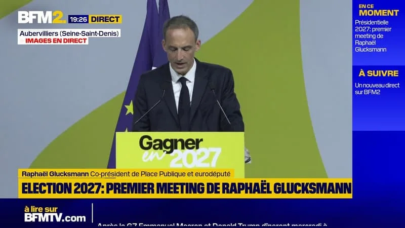 MEETING DE RAPHAËL GLUCKSMANN: « L’UKRAINE N’EST QU’UNE ÉTAPE, NOUS SOMMES LES VÉRITABLES CIBLES »