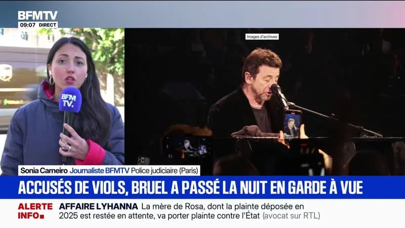 LA GARDE À VUE DE PATRICK BRUEL PROLONGÉE DE 24 HEURES