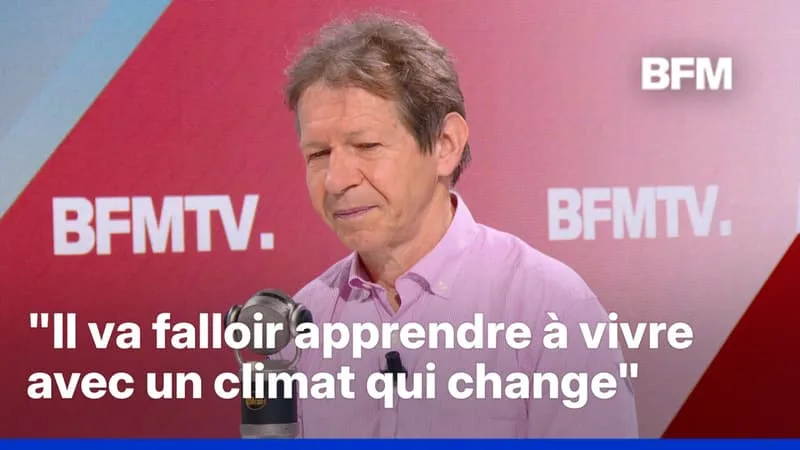 CANICULE: « ÇA VA CONTINUER À MONTER », AFFIRME JEAN-MARC JANCOVICI, INGÉNIEUR SPÉCIALISTE DU CLIMAT