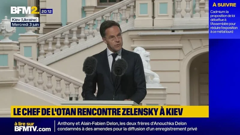 LA RUSSIE EST « DE PLUS EN PLUS DÉSESPÉRÉE » FACE À L’UKRAINE, ESTIME LE CHEF DE L’OTAN MARK RUTTE