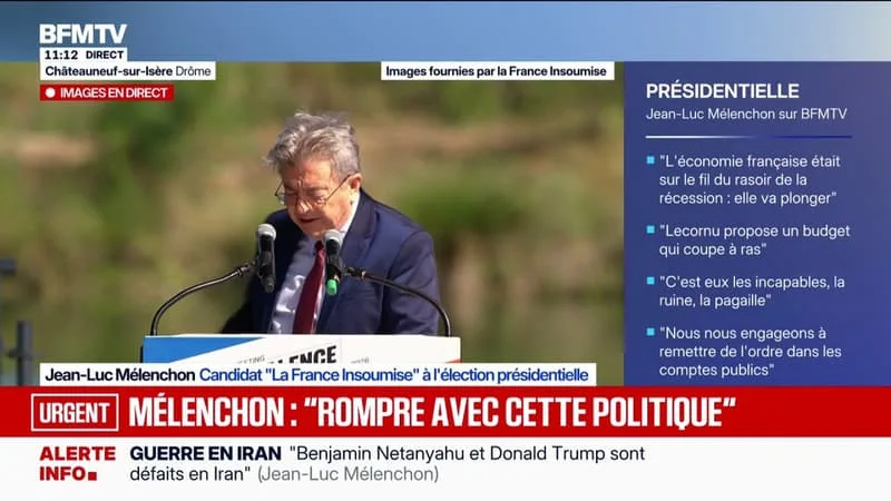 RÉCHAUFFEMENT CLIMATIQUE: « IL EST VITAL DE TOUT CHANGER », RÉCLAME JEAN-LUC MÉLENCHON, CANDIDAT LFI À LA PRÉSIDENTIELLE