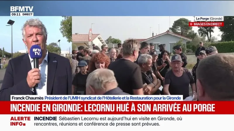 INCENDIE EN GIRONDE: « ON ATTEND DES RÉPONSES CONCRÈTES », AFFIRME FRANCK CHAUMÈS, PRÉSIDENT DE L’UMIH 33
