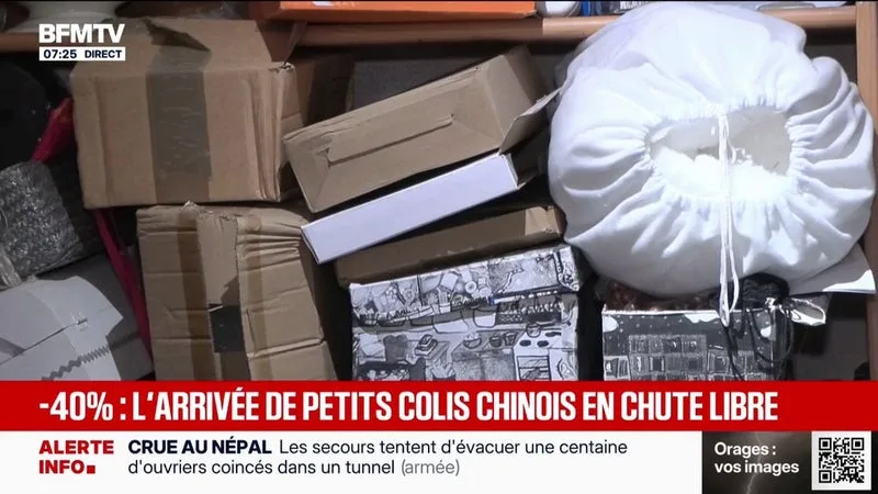 TAXE EUROPÉENNE SUR LES PETITS COLIS CHINOIS: LES IMPORTATIONS CHUTENT DE 30 À 40 % DANS L’UE