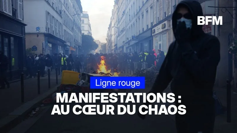 LIGNE ROUGE – MANIFESTATIONS, PILLAGES: AU CŒUR DU CHAOS