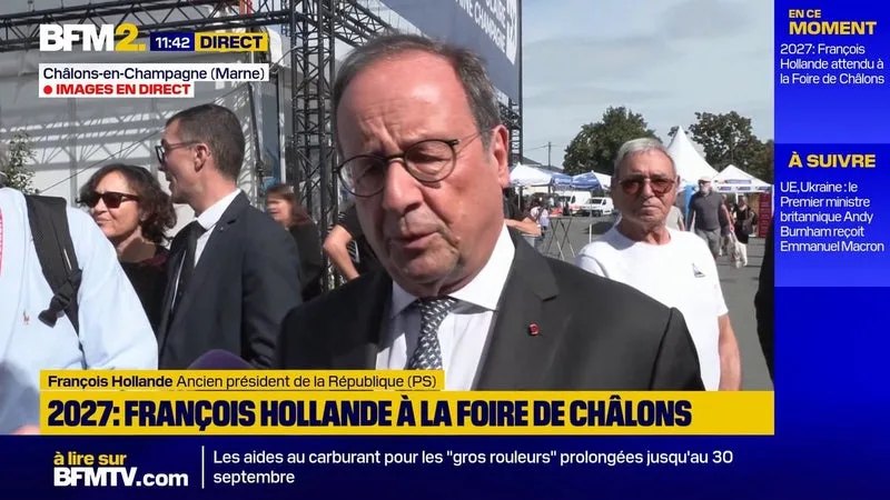 BUDGET: « IL FAUDRA DEMANDER UN EFFORT À TOUS », DÉCLARE FRANÇOIS HOLLANDE EN DÉPLACEMENT À LA FOIRE DE CHÂLONS