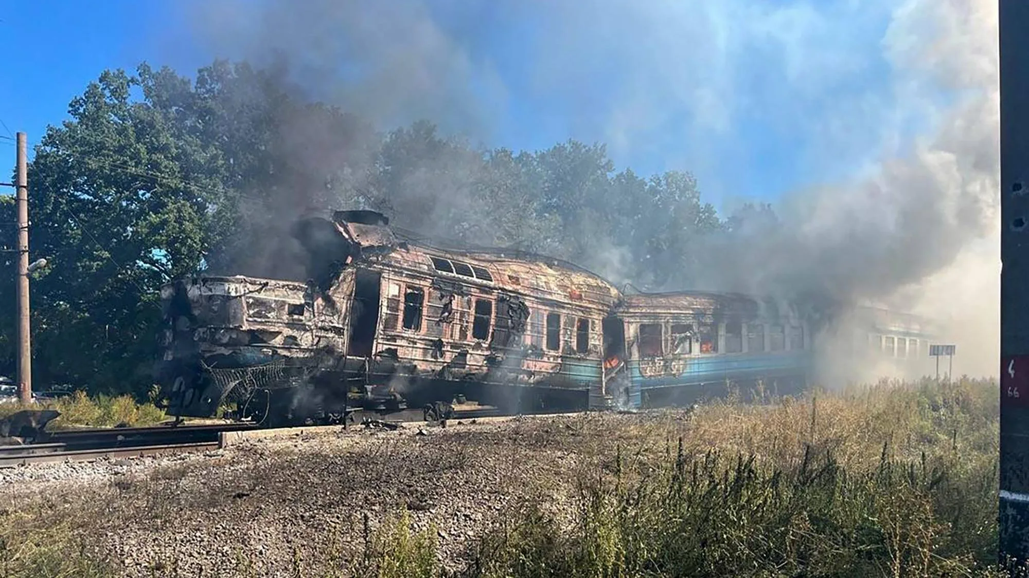 LA COMPAGNIE FERROVIAIRE UKRAINIENNE AVERTIT D’UNE « ATTAQUE SYSTÉMIQUE », APRÈS UNE FRAPPE RUSSE