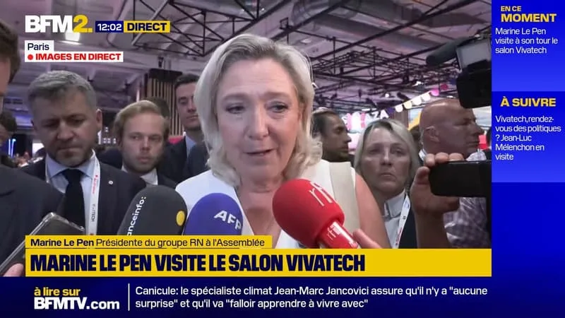 « L’ABSURDITÉ, C’EST DE FAIRE MOURIR LES GENS DE CHALEUR »: MARINE LE PEN APPELLE À NOUVEAU À UN « GRAND PLAN » CLIMATISATION